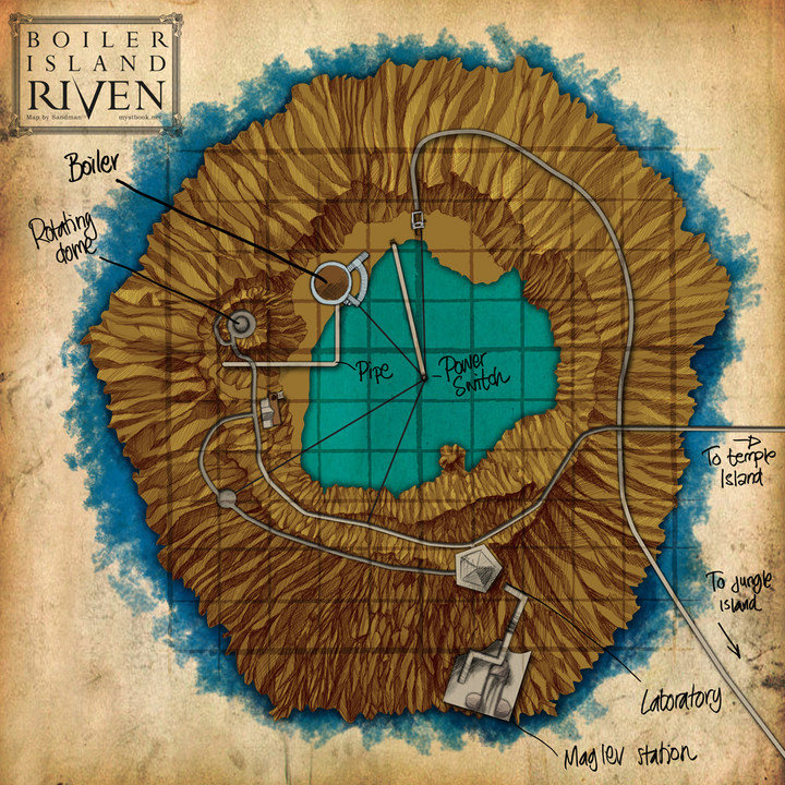 Boiler Island Map